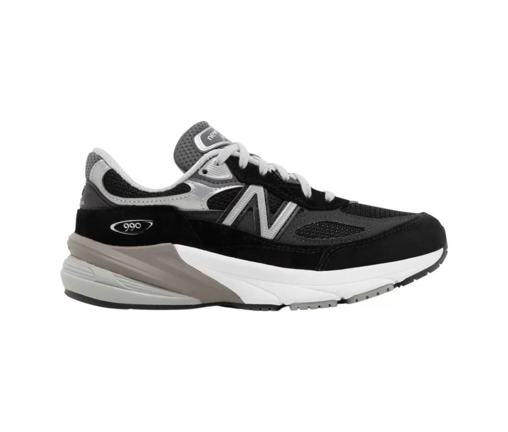 New Balance 990v6 MiUSA Black Grey White