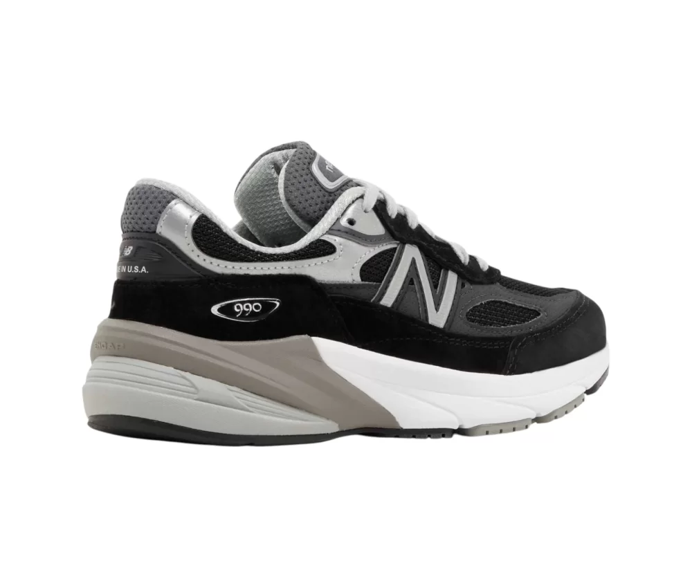 New Balance 990v6 MiUSA Black Grey White