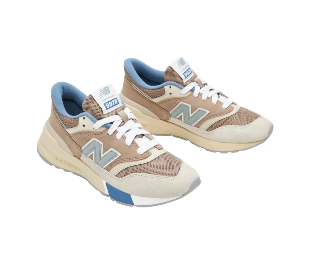 New Balance Unisex 997R Sneakers  Driftwood Timberwolf