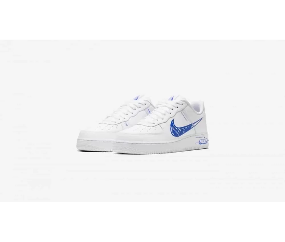 Nike Air Force 1 Low Sketch White Blue