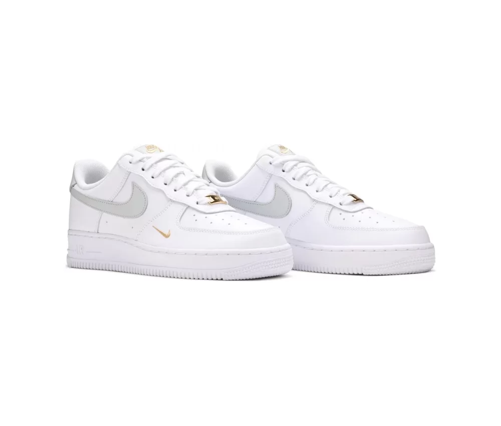 Nike Air Force 1 Low White Grey Gold