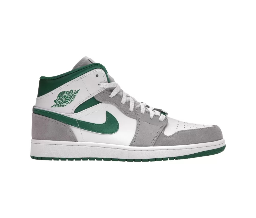 Nike Air Jordan 1 Grey Green Mıd