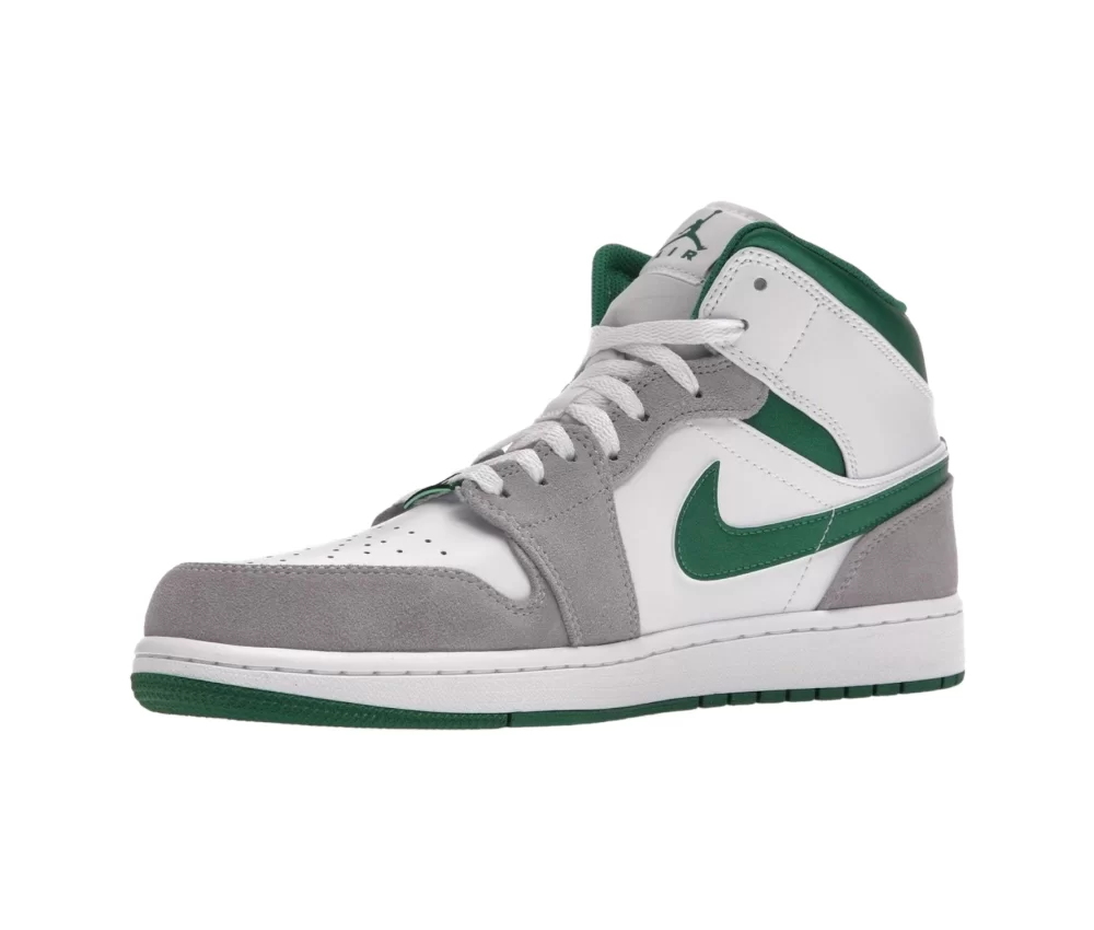 Nike Air Jordan 1 Grey Green Mıd