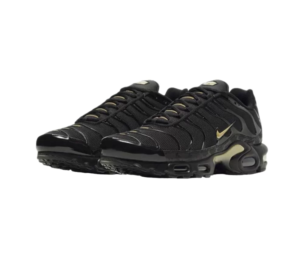 Nike Air Max Plus Black Metallic Gold