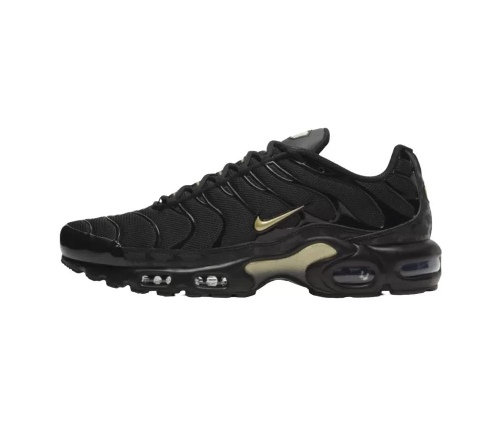 Nike Air Max Plus Black Metallic Gold