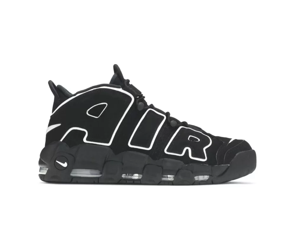 Nike Air More Uptempo Black White