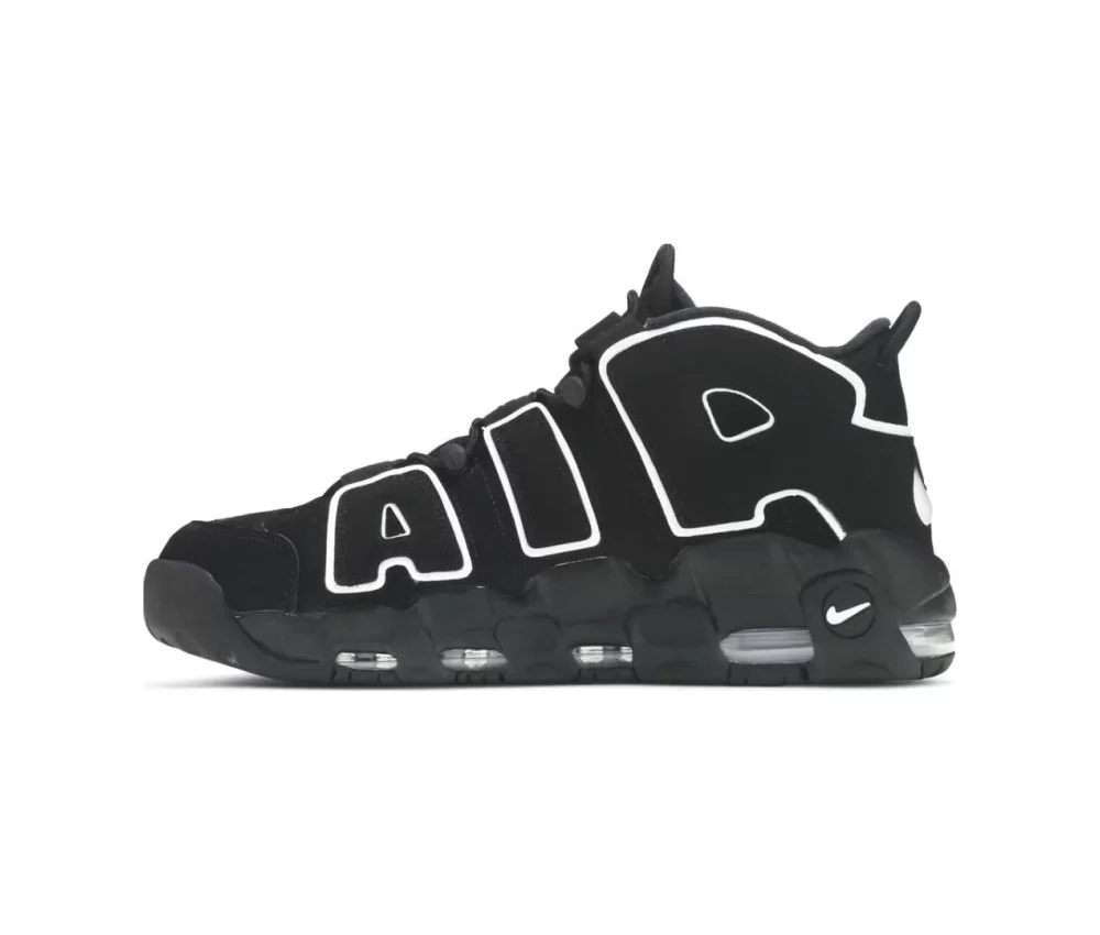 Nike Air More Uptempo Black White