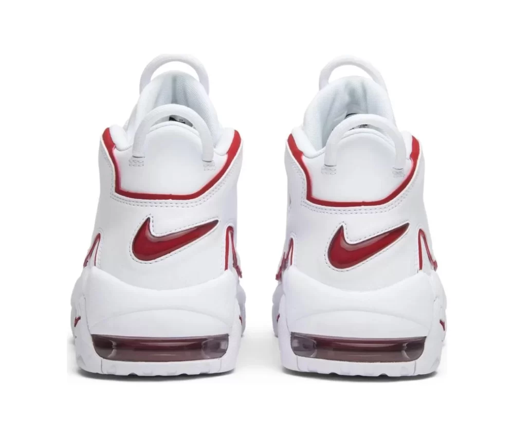 Nike Air More Uptempo White Varsity Red