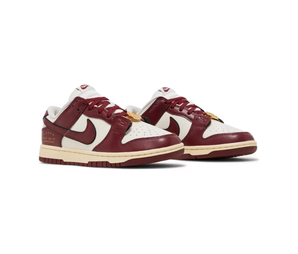 Nike Dunk Low SE Just Do It Sail Team Red