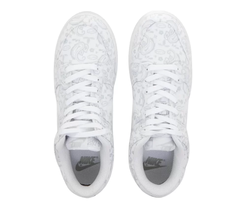 Nike Dunk Low White Paisley