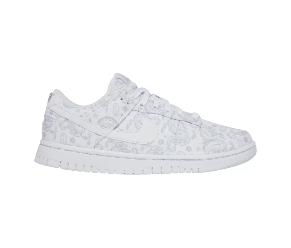 Nike Dunk Low White Paisley