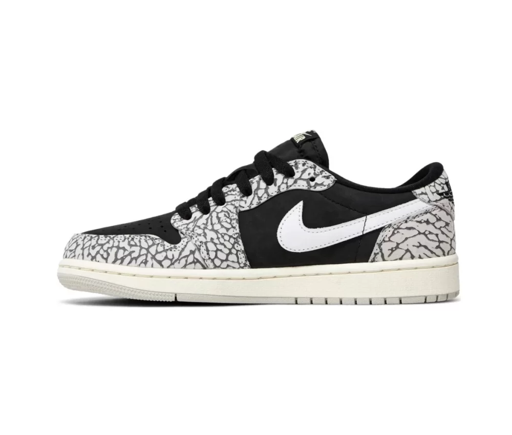 Nike Jordan 1 Retro Low OG Black Cement