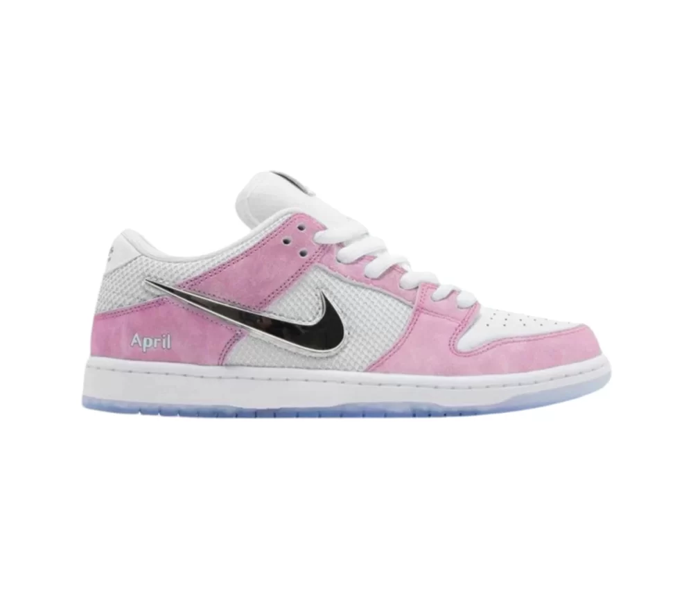 Nike SB Dunk Low Pink April Skateboards