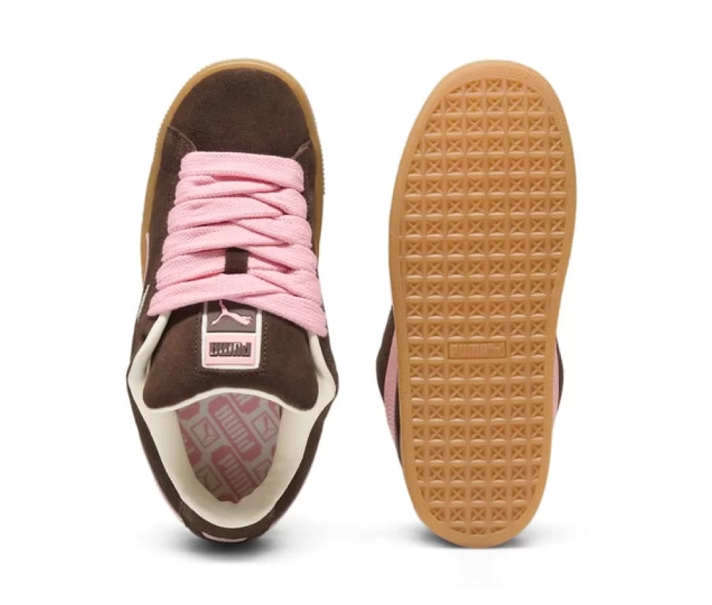 Puma Suede XL Chestnut Brown Peach Smoothi