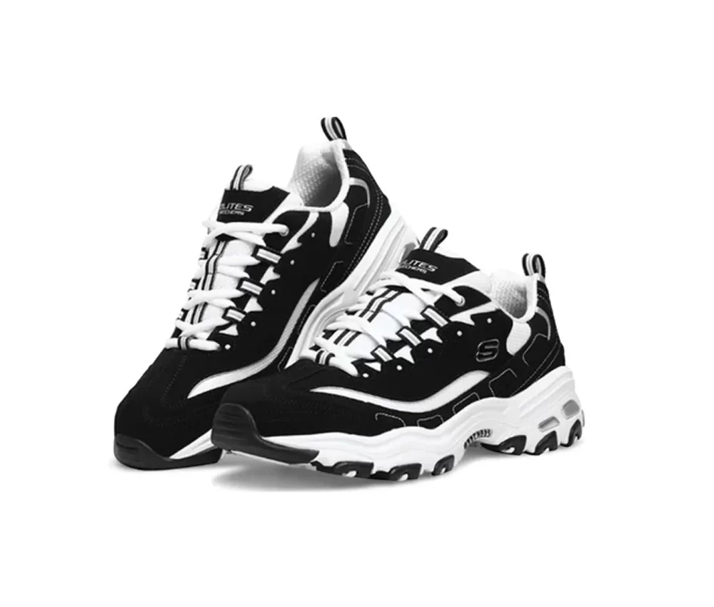 Skechers D LITES Classic White Black