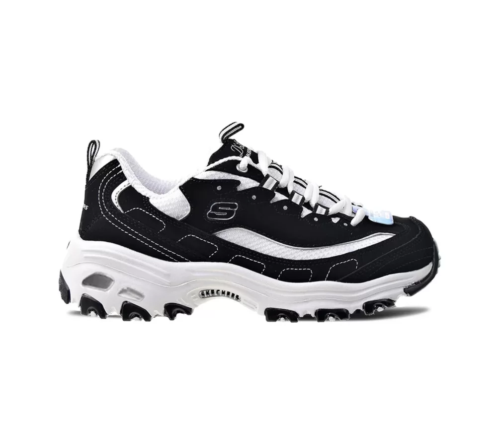 Skechers D’lites Classic White Black