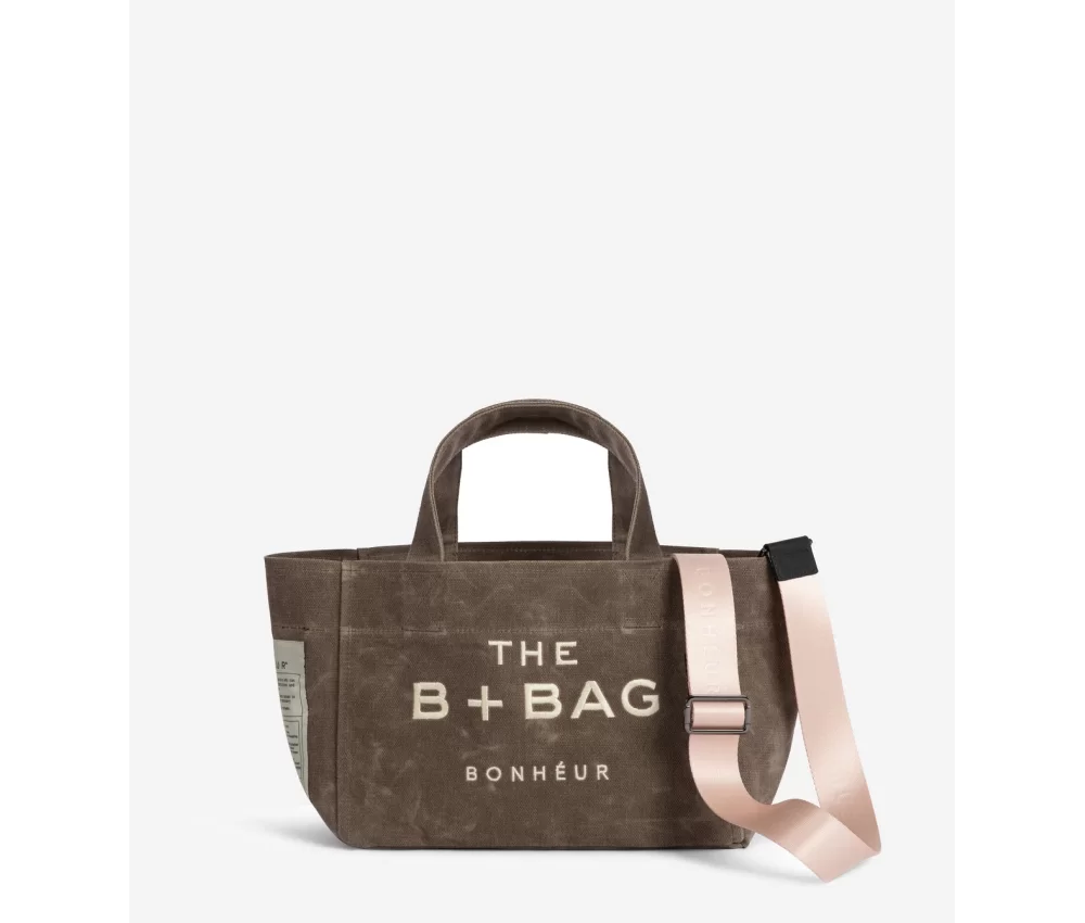 The B + Bag Bonheur Canvas Chocolate Malt