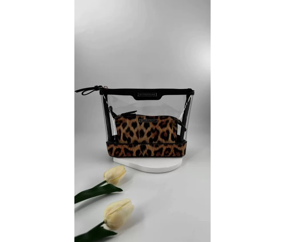 The Victoria’s Secret Makyaj Çantası Leopar