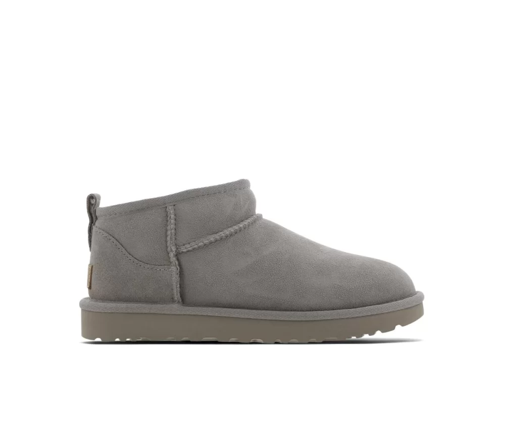 UGG CLASSIC ULTRA MINI BOOT GREY