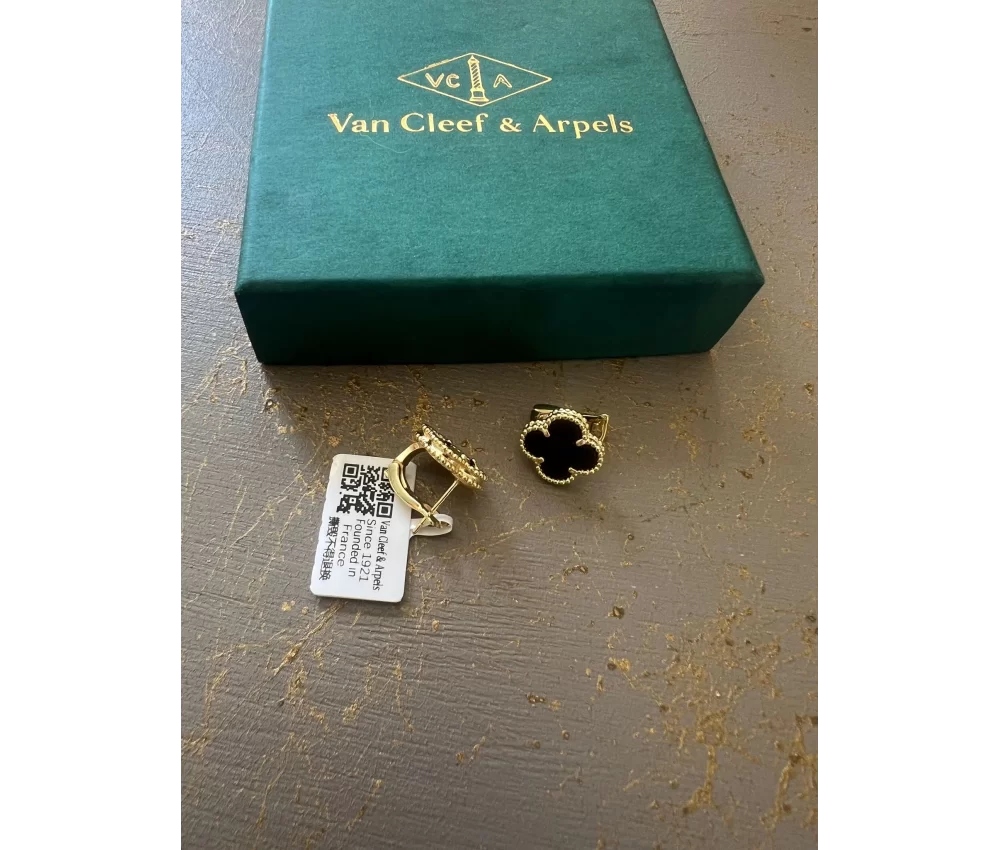 Van Cleef & Arpels Black Gold Küpe