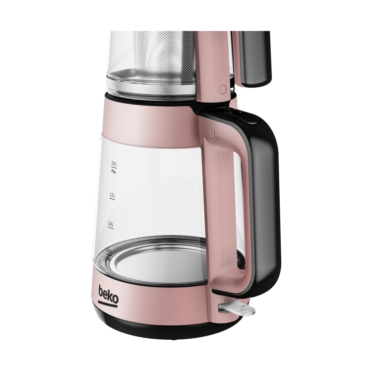 Beko CM 5964 R Floral 1900 W Rose Gold Cam Çay Makinesi