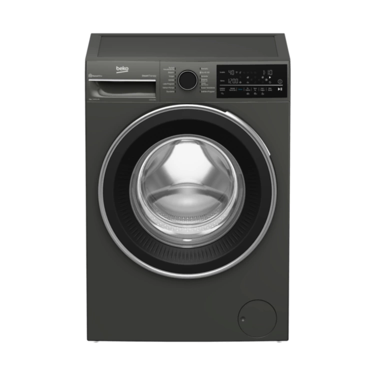 Beko CM 9142 BMG 9 Kg 1400 Devir Gri Çamaşır Makinesi