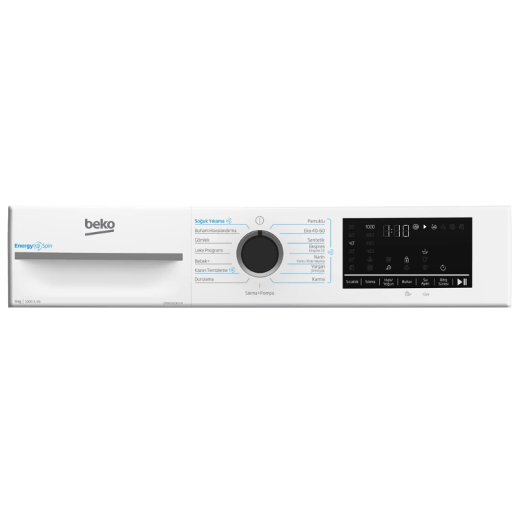 Beko CMXD 9100 CM 9 Kg 1000 Devir Beyaz Çamaşır Makinesi