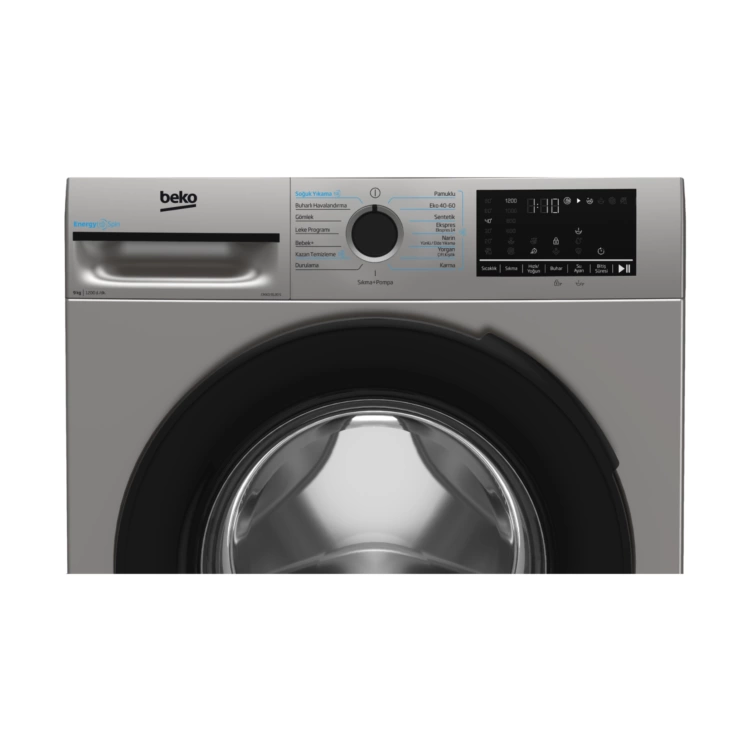 Beko CMXD 9120 S 9 Kg 1200 Devir Gri Çamaşır Makinesi