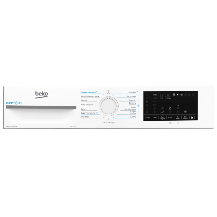 BEKO CMXT 9120 9 KG 1200 DEVİR ÇAMAŞIR MAKİNESİ