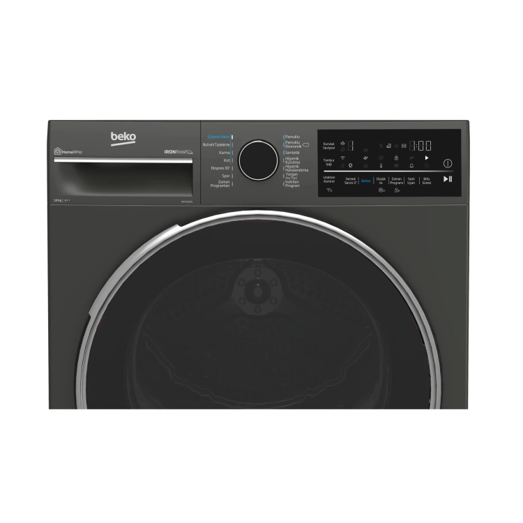 Beko KM 1010 IG 10 Kg A++ Isı Pompalı Manhattan Grey Çamaşır Kurutma Makinesi