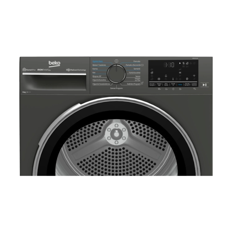 Beko KMB 910 IG 9 Kg A+++ Isı Pompalı Manhattan Grey Çamaşır Kurutma Makinesi