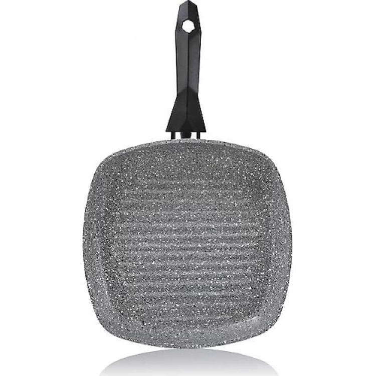Schafer Cory Yanmaz Yapışmaz Kare Grill Tava 28 Cm Gri