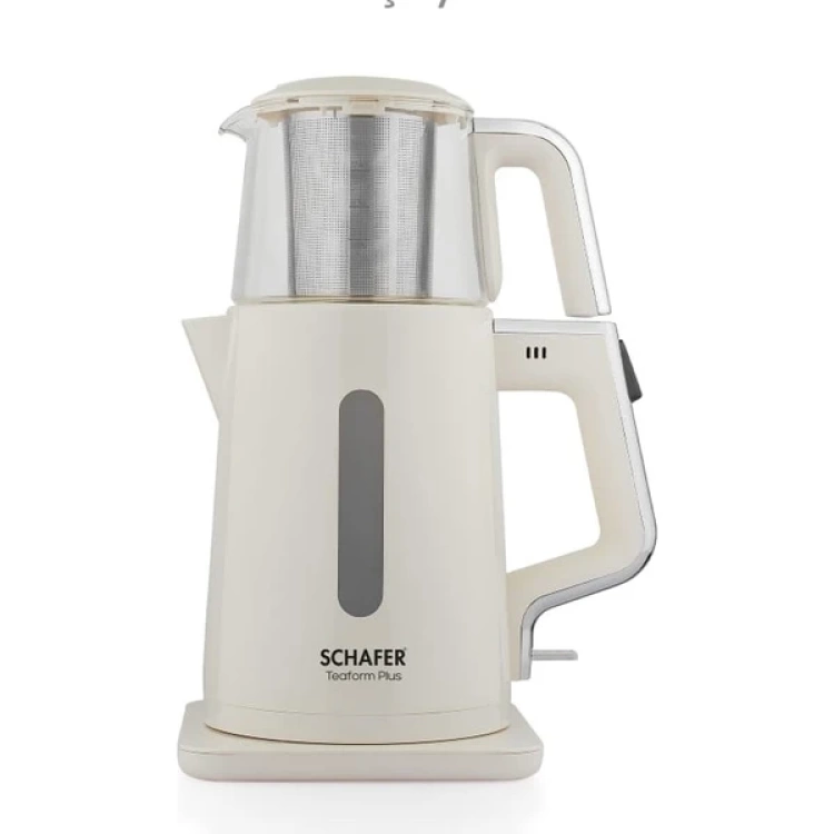 Schafer Teaform Plus 2200 W Çelik Bej Çay Makinesi
