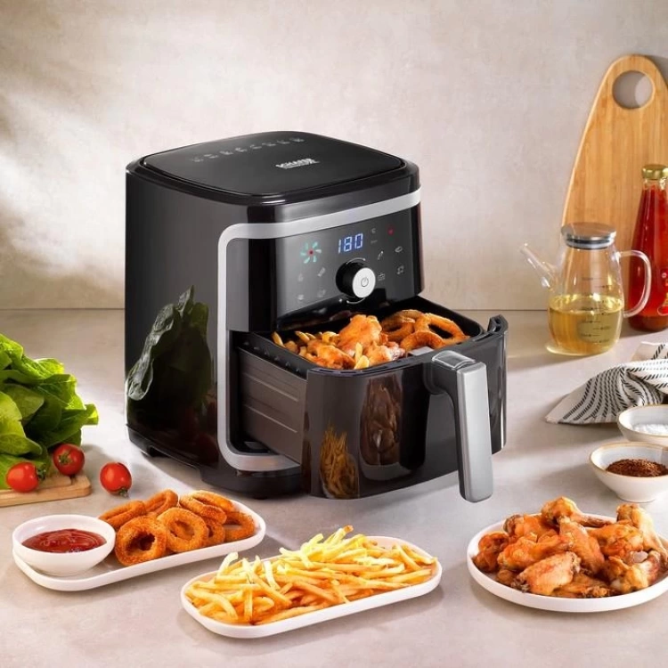 Schafer Fit Fry XL 5 lt Yağsız Fritöz-Siyah