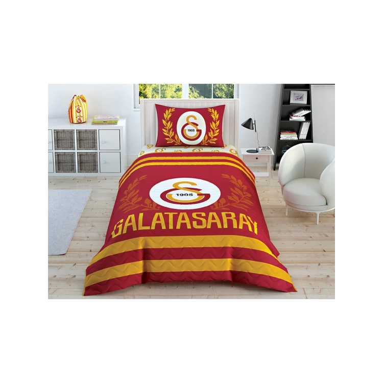 TAC Galatasaray Kırmızı Tek Kişilik Lisanslı Complete Set