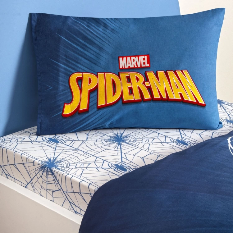 Taç Lisanslı Spiderman Classical Tek Kişilik Pamuk Nevresim Takımı