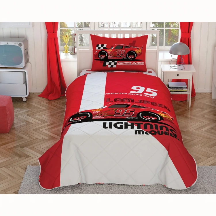TAÇ DİSNEY CARS SPEED LİSANSLI YORGAN SETİ
