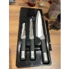 Schafer Helfer Bıçak Seti 3 Parça-Gri/Siyah