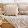 Schafer Home Premium Comfort Çift Kişilik Nevresim Takımı 6 Parça Ekru