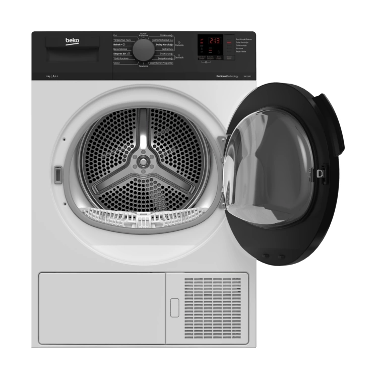 Beko KM 1100 11 Kg A++ Isı Pompalı Beyaz Çamaşır Kurutma Makinesi