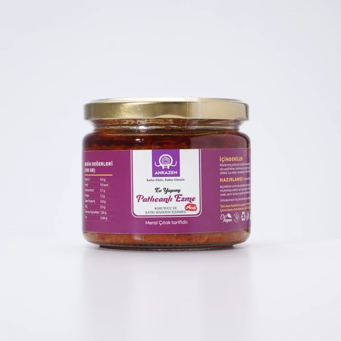 Ev Usulü Patlıcanlı Ezme 250 gr