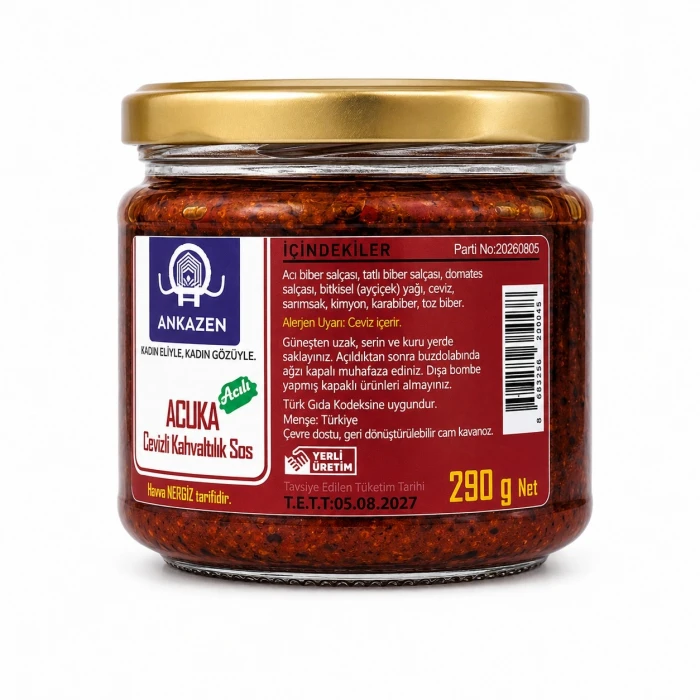 Acuka Cevizli Kahvaltılık Sos 290gr