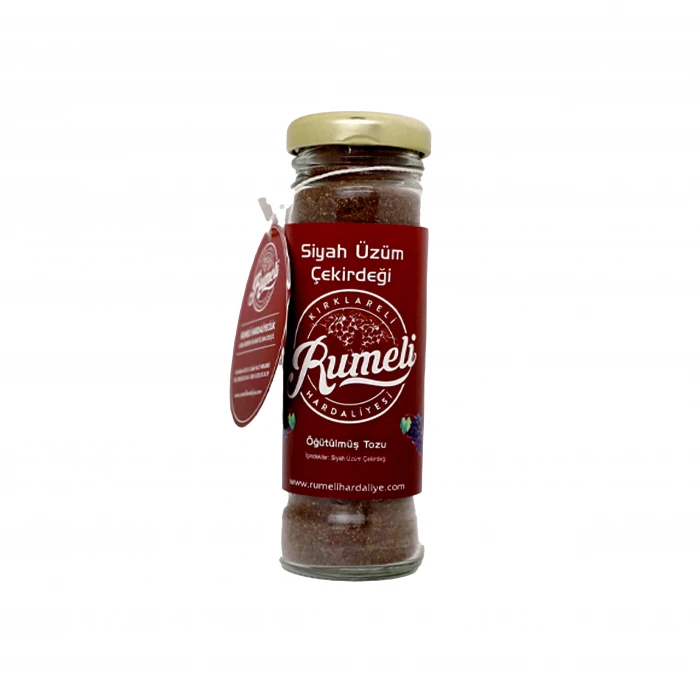 Rumeli Siyah Üzüm Çekirdeği Öğütülmüş Tozu