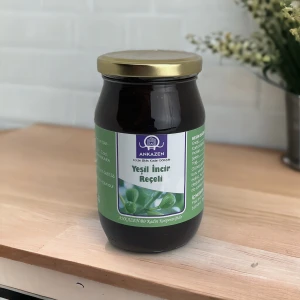 Ham Yeşil İncir Reçeli Ev Yapımı Doğal Meyveli 450 gr