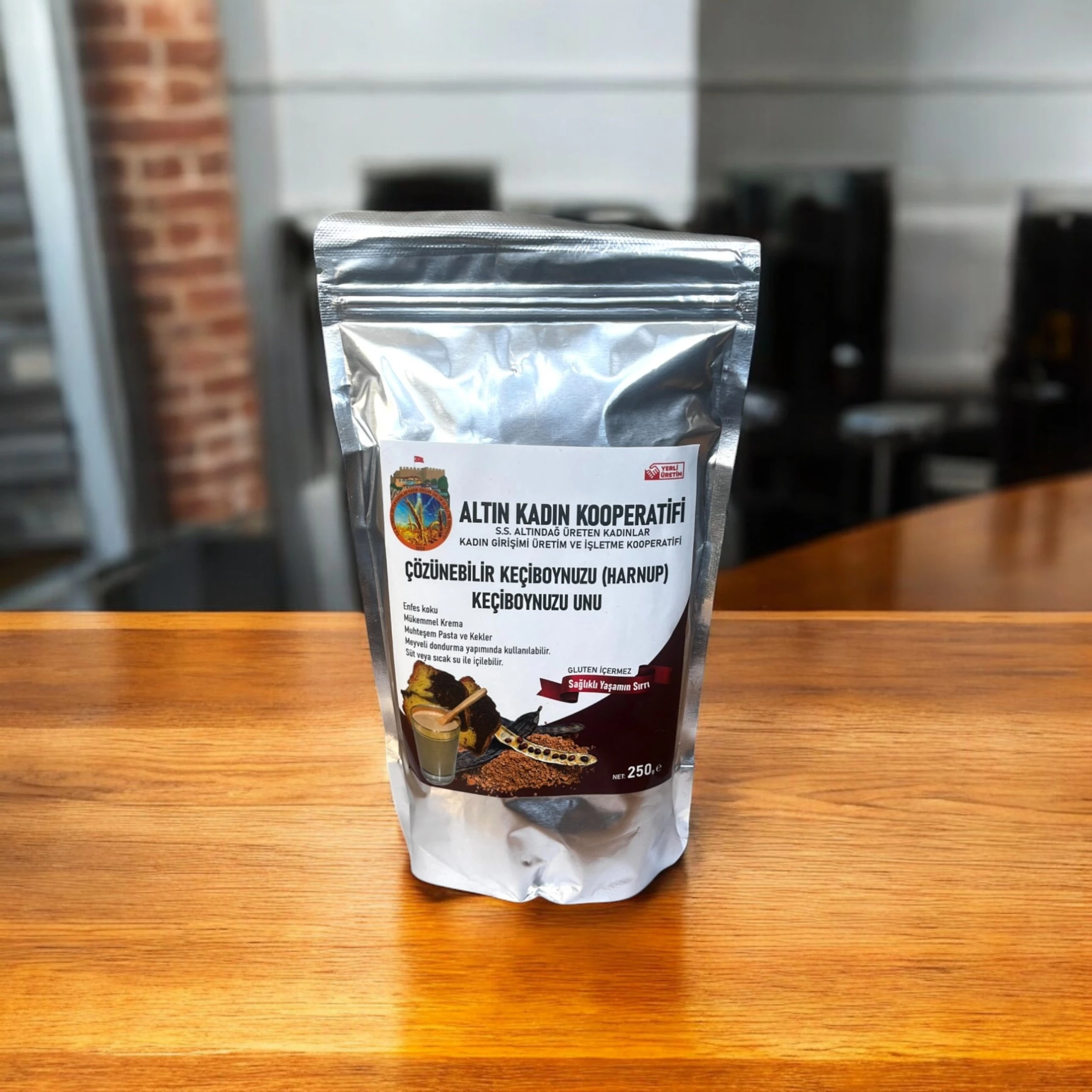 Çözübebilir Keçiboynuzu Unu 250 gr Glutensiz