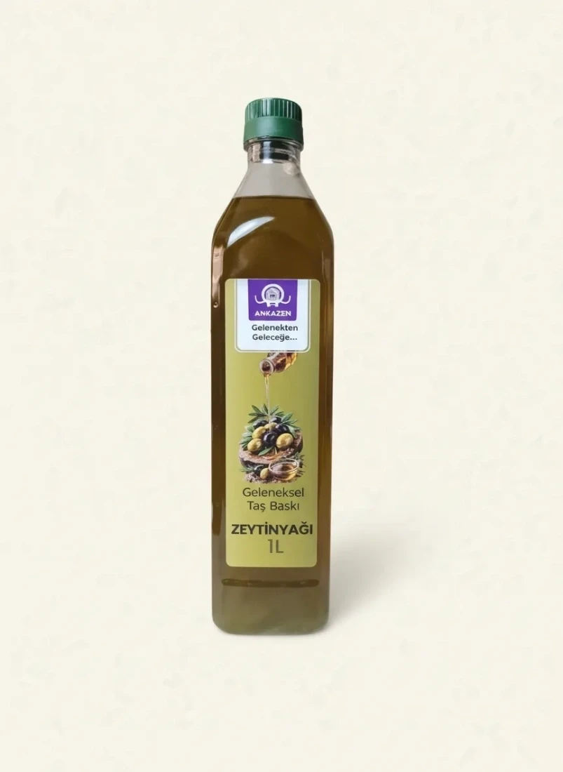 Geleneksel Taş Baskı Zeytinyağı 1 Lt