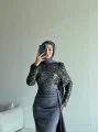 Amber Abiye Elbise