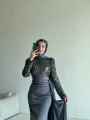Amber Abiye Elbise