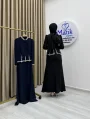 Adriana Taş Detaylı Balık Model Elbise
