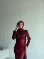 Amber Abiye Elbise